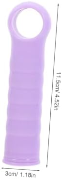 12pcs Plastic Mop Handle End Caps with Ergonomic Grips