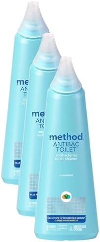 Method Antibacterial Toilet Bowl Cleaner 24 Fl Oz Pack of 3