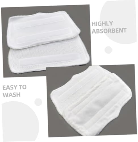 Ipetboom 3PCS Microfiber Mop Pads Reusable Washable