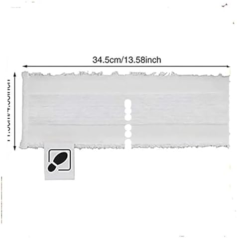 12 Pcs Microfiber Mop Cloth for Karcher Steam Cleaner 1