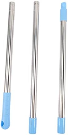PACKOVE 1set Stainless Steel Mop Rod Replacement Retractable