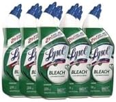 Lysol Bleach Toilet Bowl Cleaner 216oz 9X24oz 10X Strength