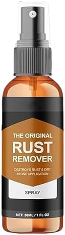 Car Rust Remover Spray 30ml for Metal and Concrete Cleaning