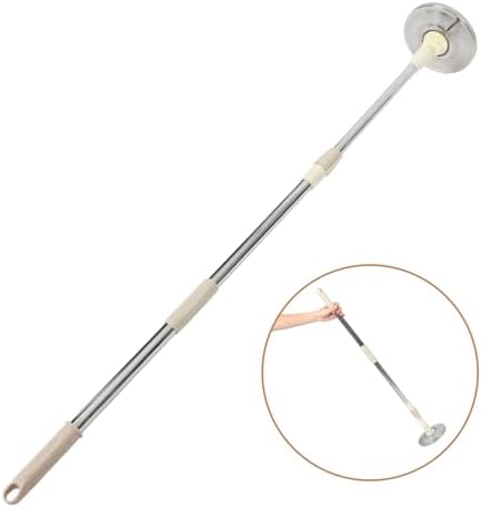 Expandable Mop Pole with Rotating Head and Telescopic Handle