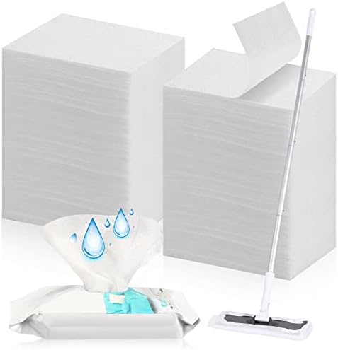 Peryiter Wet Mop Pads Refills 160 Pcs Disposable