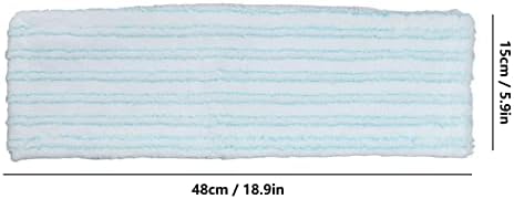 2Pcs Reusable Cotton Mop Head for Leifheit