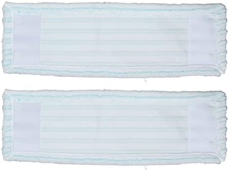 2Pcs Reusable Cotton Mop Head for Leifheit