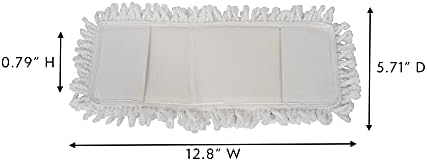 Harper Bamboo Dust Mop Pad Refill 2-in-1 WetDry