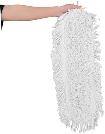 2pcs Dust Mop Head with Blue White Threads
