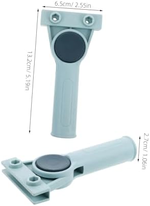2pcs Rotatable Mop Clamp Handle Replacement Clips for Home Use