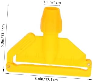 2pcs Detachable Mop Clips with Secure Locking Mechanism