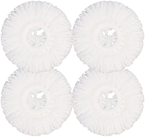 MZY LLC 4 Pack Spin Mop Refill Heads