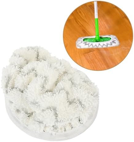 Ipetboom 2pcs Mop Refill Covers Microfiber Pads for Hardwood Tile Marble Cleaning