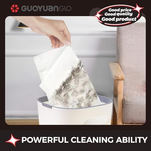 GUOYUANGLO XL Dry Mop Cloths 64 Count