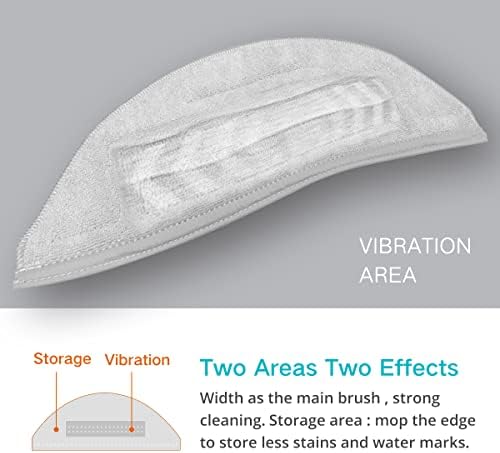 Home Times Vacuum Mop Replacement Pads for Roborock S8S8S7 MaxV Series