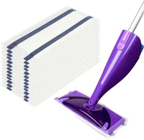 UKEENOR Hardwood Floor Cleaner Spray Mop Pad Refills 32 Count