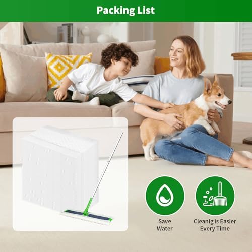 55 Count Heavy Duty Mop Refills for Swiffer XL