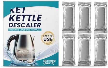 Electric Kettle Descaler - 30g6 Packs Limescale Remover for Home Use