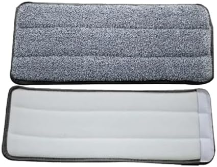 Vamarads 40cm Microfiber Mop Pad Replacement Kit 5pcs Gray