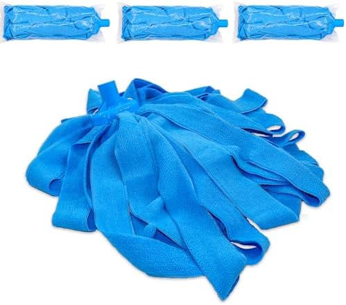 EaseYourDay Screw-On Microfiber Mop Head Refill 3PCS