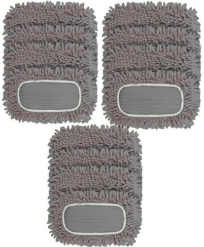 12Pcs Reusable Microfiber Mop Pads Refill Set