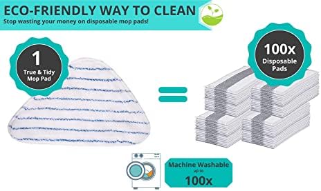 True Tidy Microfiber Mop Pad Refill 2-Pack