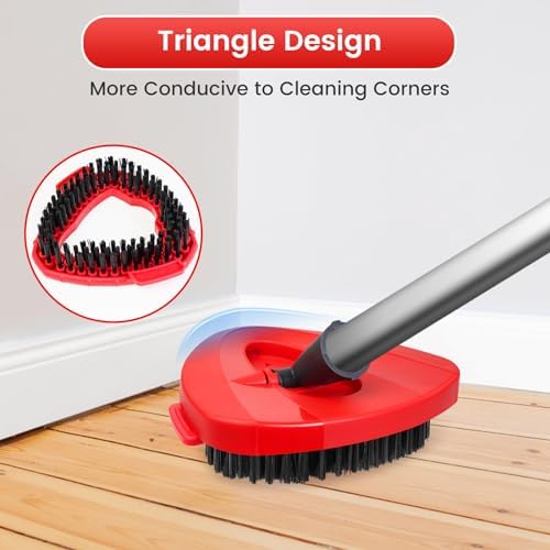 OZISI Scrub Brush Replacement Head for Oceda 1-Tank Spin Mop