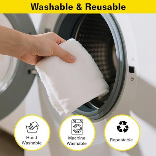 TVD Microfiber Mop Cloths - 2 Pack for SW608 Steam Mop