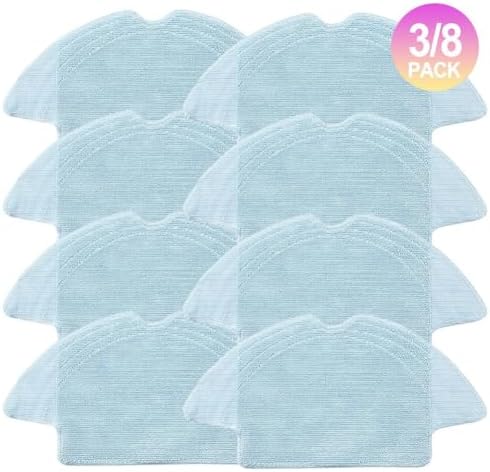 Marebm Mop Cloth Pads Replacement for BObsweep Pet Hair Robot Vacuum 1