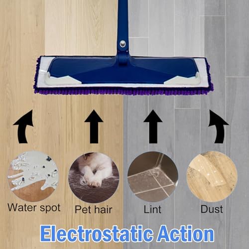 4 Pack ZIONYA Pet Microfiber Mop Pads for Bona Mops
