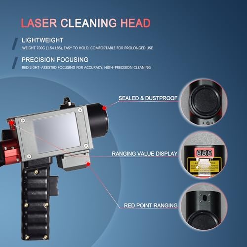 MCWlaser 300W JPT MOPA Portable Laser Cleaner