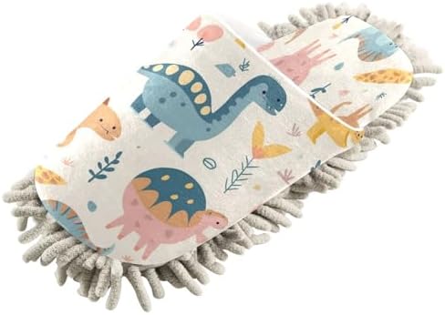 Zhirexin Dinosaur Cleaning Slippers for Men Women