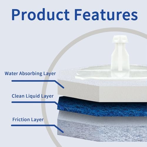 Aimery 100 Count Blue Toilet Bowl Cleaning Refills