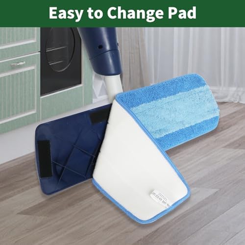 9 Pack Microfiber Mop Pads for Bona 18 Inch Mop