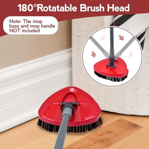 Koolstuffs Spin Mop Scrub Brush Head for RinseClean 2-Tank System