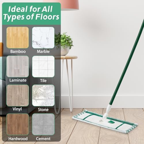 GreeSuit 6 Pack Mop Pad Refills for Libman Wet Dry Mop