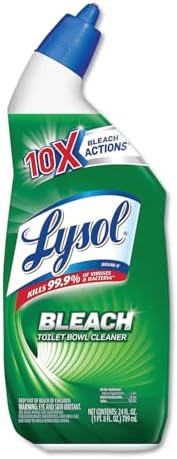 Lysol Bleach Toilet Bowl Cleaner 216oz 9X24oz 10X Strength