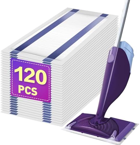 YHOVID Mopping Pad Refill for Wet Jet Mop 120 Pcs