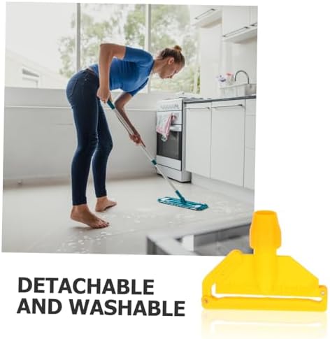 2PCS Detachable Mop Clip for Easy Replacement and Efficient Cleaning