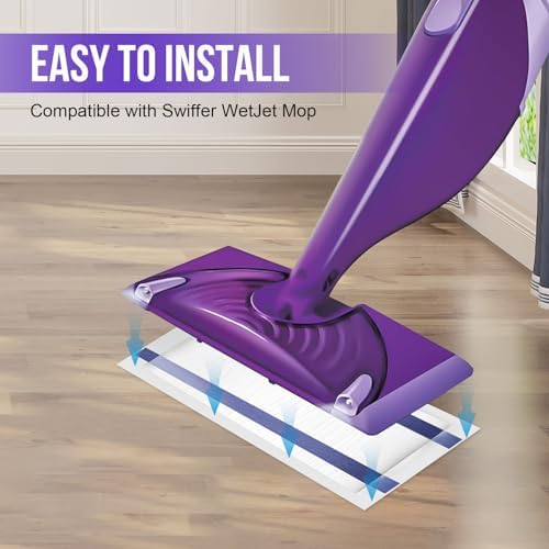 YHOVID Mopping Pad Refill for Wet Jet Mop 120 Pcs