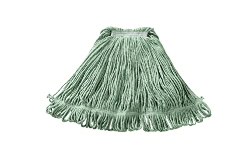 Rubbermaid Commercial Super Stitch Blend Mop Head - Large Green Heavy Duty