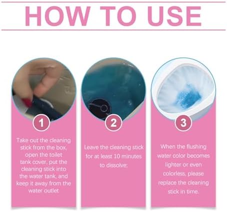 Winblot Multi-Functional Toilet Cleaning Sticks 5 Colors