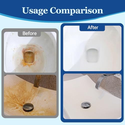 Eadwe Toilet Cleaner Foaming Powder for Deep Cleaning