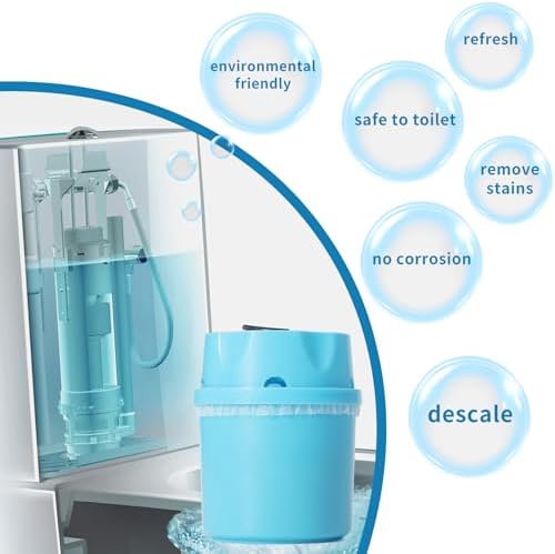 Senmenda Automatic Toilet Cleaner Tablets 3 Pack Blue