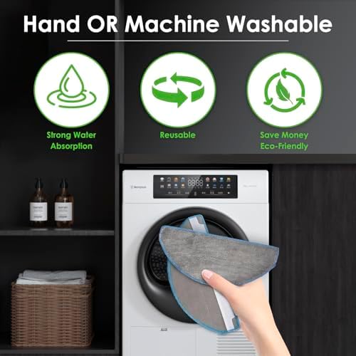 8 Pack Roomba 104 Mop Pads Compatible with Y0140 Y0110 Q0520 105 Combo