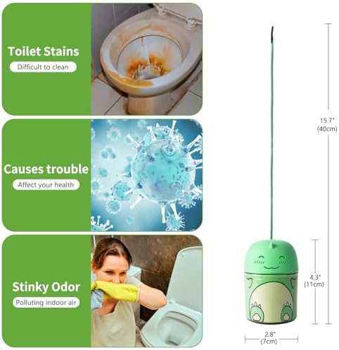 Rilafuvu Dinosaur Toilet Cleaner with Jasmine Scent