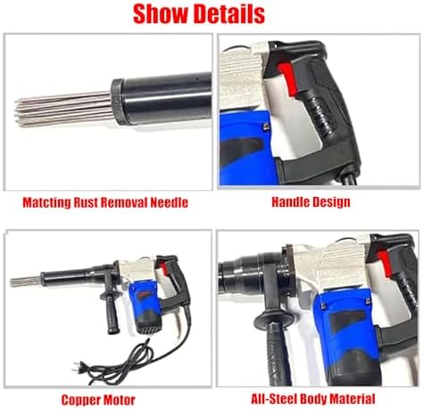 1100W Electric Needle Scaler for Rust and Slag Removal