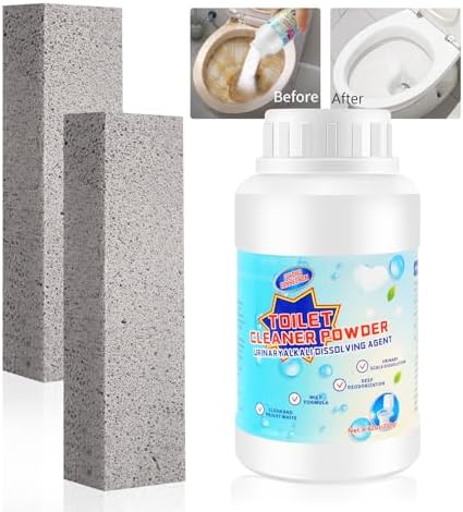 Pumice Stone Toilet Cleaning Stick - Natural Calcium Remover