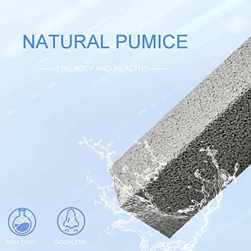 Eksjua 8 Pack Pumice Stone Toilet Cleaner with Handle 1