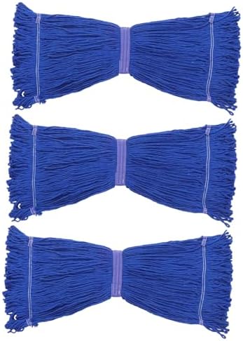 3pcs String Cotton Mop Head - Durable Washable Replacement